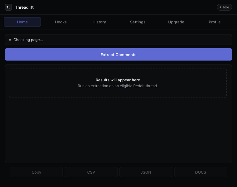 Insights panel showing top words, phrases, questions, and highlights